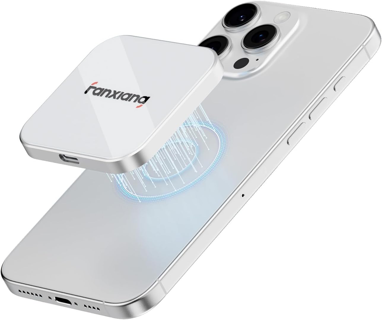 2TB Magnetic External SSD,2000MB/s Type-C USB 3.2 Gen 2x2 Portable SSD,Ultra-Slim External Hard Drive,4K ProRes Recording & Store,External Solid State Drive for iPhone15/16/Android/PC/Mac -PS2005