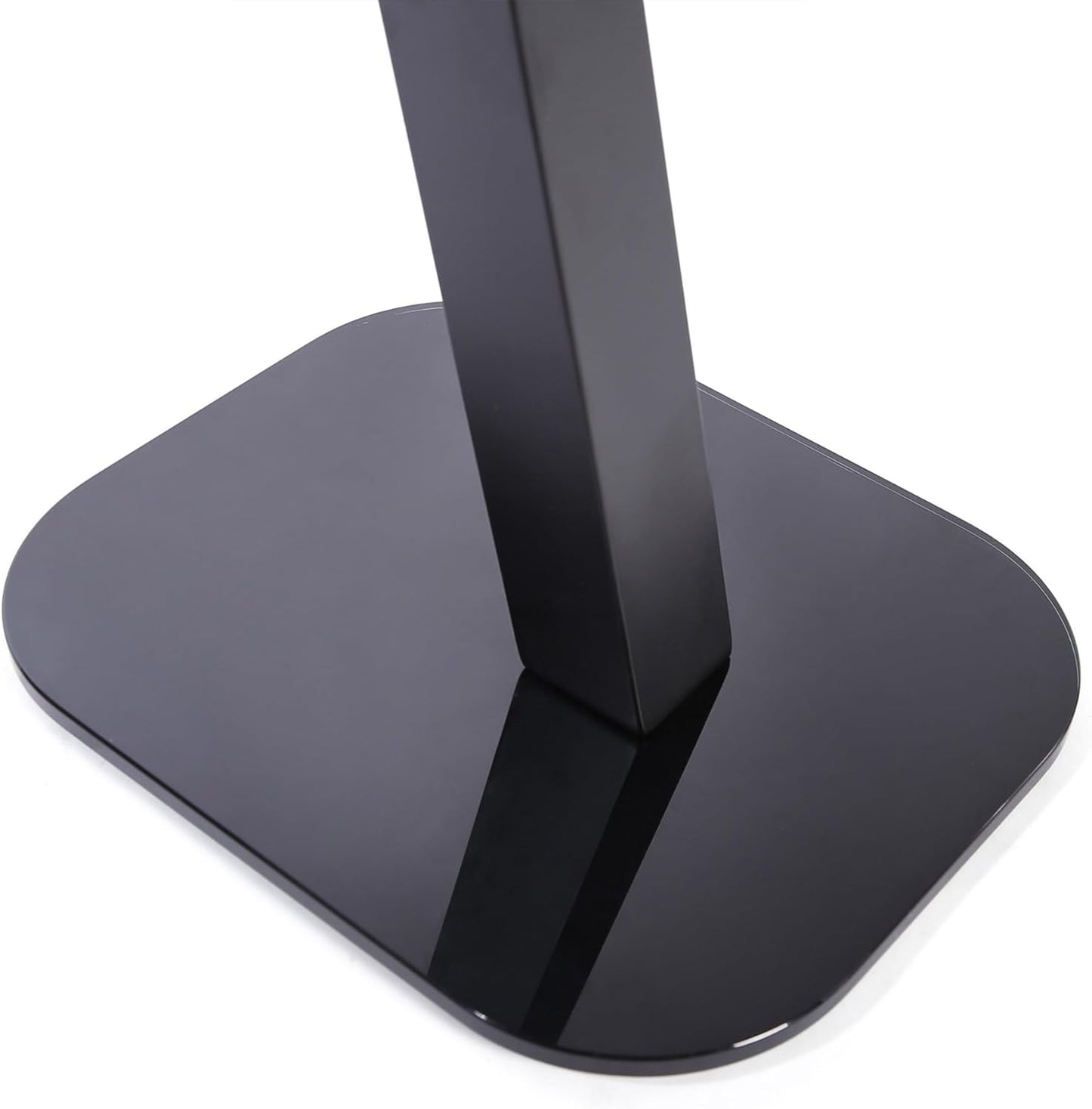 EXIMUS One Pair Fixed Height Universal Speaker Floor Stands - Black - 610 Series