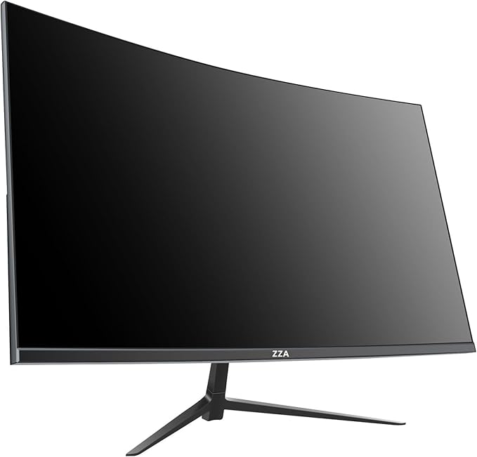 ZZA 27 Inch Curved Gaming Monitor 200Hz|180Hz /144HZ 1ms FHD 1080P Computer Monitor FreeSync|1500R|130% sRGB|HDR|Low Blue Light|HDMI DP Ports|VESA Mount|Metal Stand