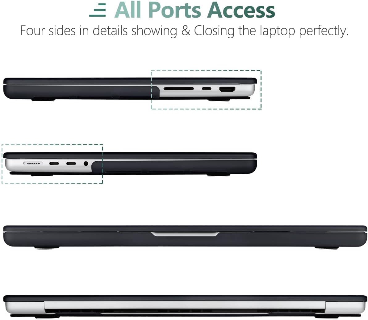 DONGKE for M4 MacBook Pro 16 Inch Case 2024 2023 2021 A3403 A3186 M3 A2991 M2 A2780 M1 A2485 Pro/Max Chip, Plastic Hard Shell Case & Keyboard Cover for Mac Pro 16 with Touch ID, Composition Book