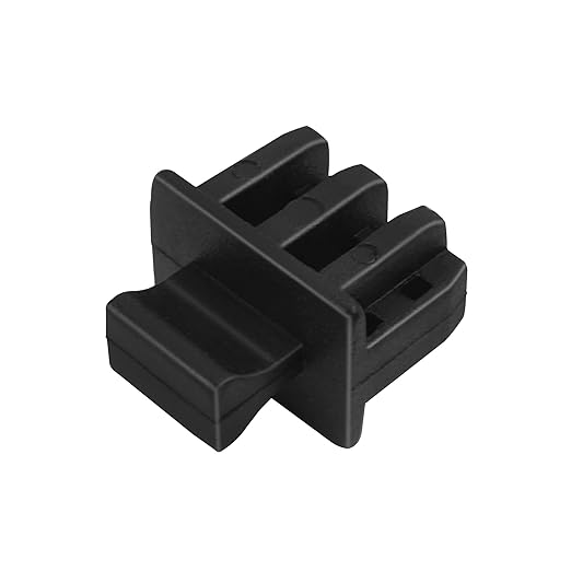 SFP SFP+ XFP Dust Covers Caps Suitable for Open Slot on Network Switch Silicone Type C 20pcs/Pack