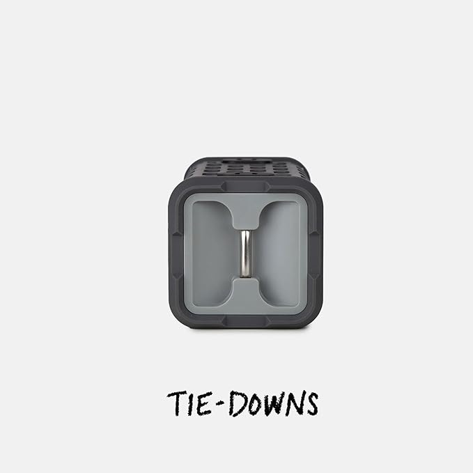 Turtlebox Ranger: Loud! Outdoor Portable Bluetooth 5.4 Speaker | Rugged, Waterproof, Ultra-Portable | Plays to 105 db, Deep Bass, Shockproof, Unlimited Pairing for Full Stereo Experience, Gray