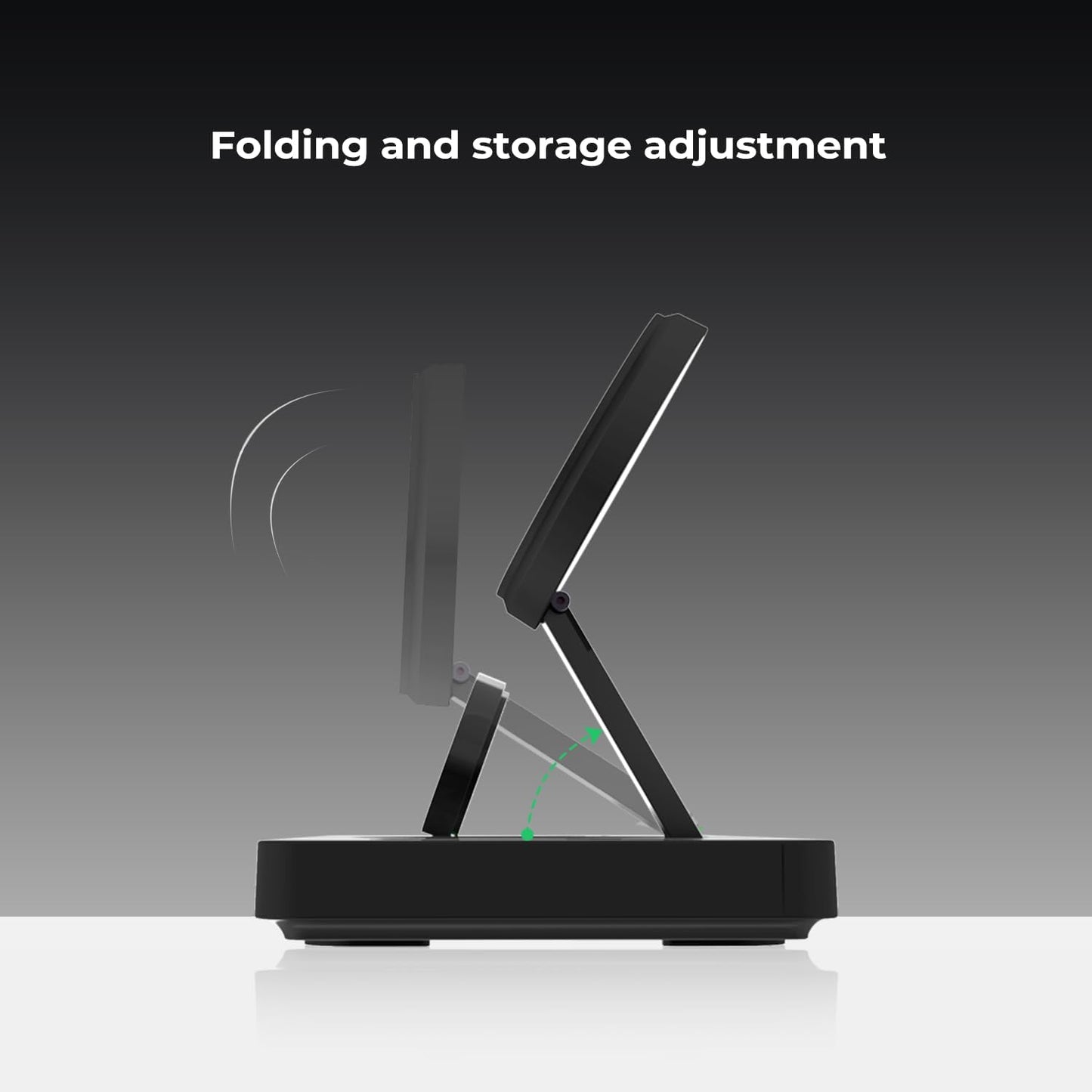 Wireless Charger Station 3 in 1, Fast Charging for iPhone 15/14/13/12 Pro/Max/Mini/Plus, Apple Watch 8/7/6/SE/5/4/3/2, AirPods 3/2/Pro/Pro 2, with Adapter (Black)