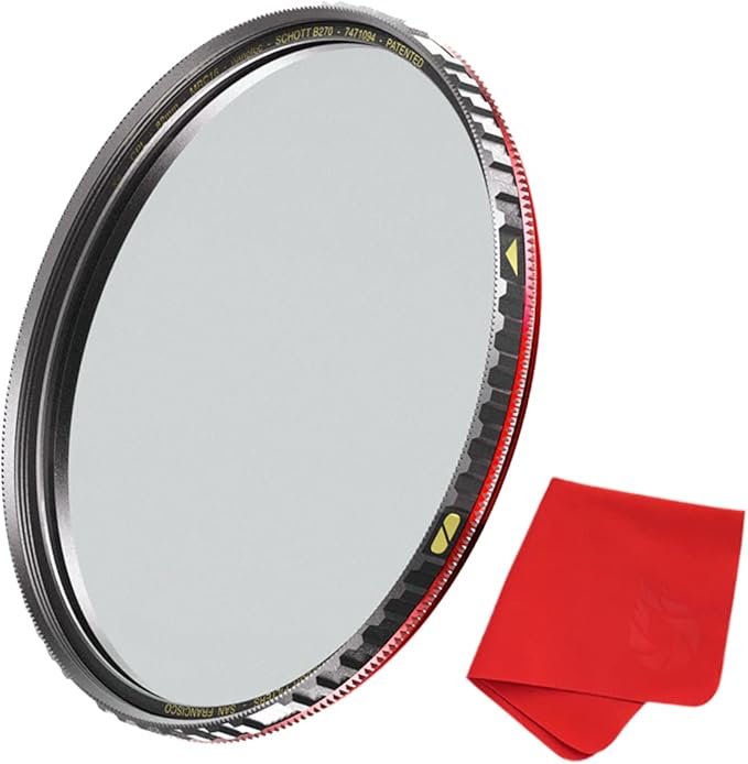 X4 CPL 52mm Circular Polarizer Filter - Schott B270 - MRC16 - Nano Coating - Weather Sealed - 25 Year Support by Breakthrough Photography