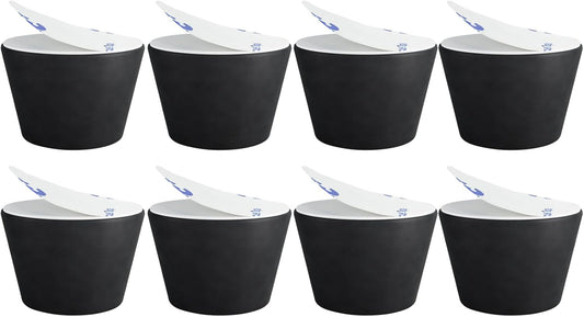 1.2" Silicone Non-Skid Speaker Pads-8Pack, Adhesive, for Small Speakers, Turntable, Subwoofer Isolation Feet, Reduced Resonance & Vibration