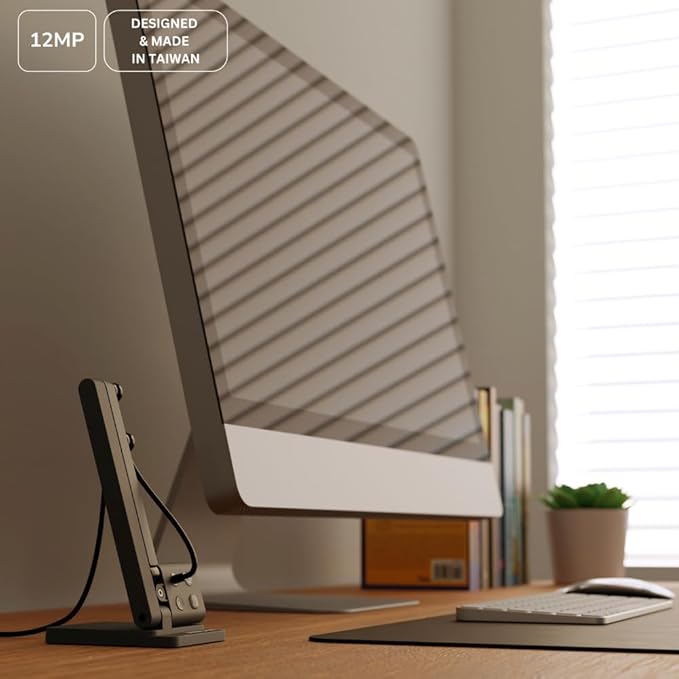 OKIOCAM S2 Pro 13-MP USB Document Camera, Built-in Light & Mic, OKIOPoint Smart Pointer, for PC | Mac | Chromebook, Ultra HD Camera for Live Demo for Web Conference, Remote Teaching