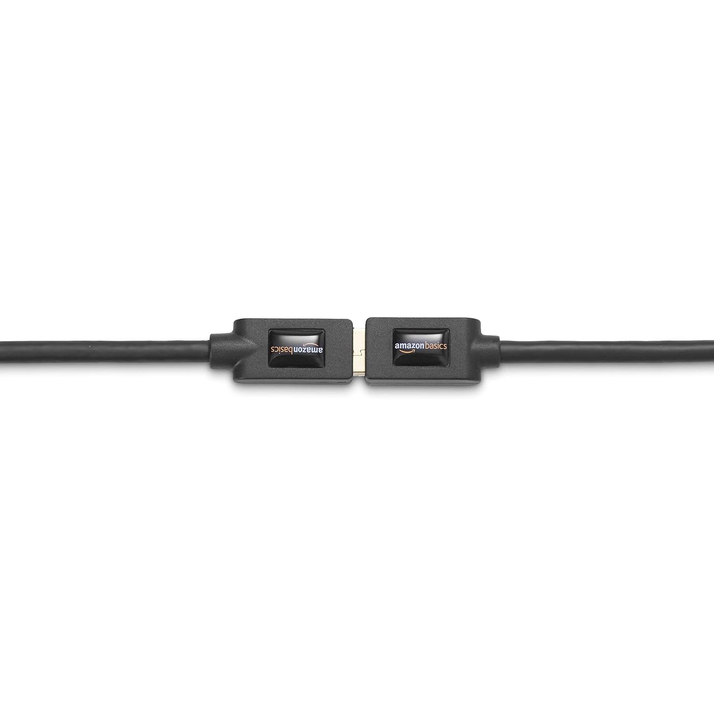 Amazon Basics 2-Pack USB-A 3.0 Extension Cable, 4.8Gbps High-Speed, Male to Female Gold-Plated Connectors, 6 Foot, Black