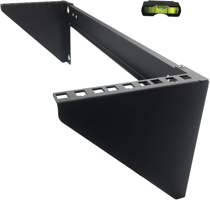 JINGCHENGMEI 3U 19 Inch Heavy Duty Vertical Wall Mountable Rack and 125 lb Wall Mountable Server Rack (3U150)