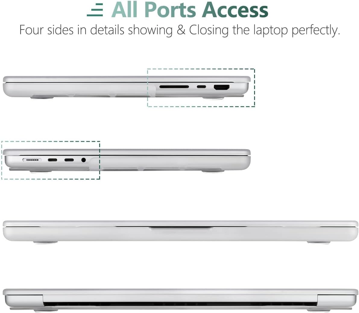 DONGKE for M4 MacBook Pro 16 Inch Case 2024 2023 2021 A3403 A3186 M3 A2991 M2 A2780 M1 A2485 Pro/Max Chip, Plastic Hard Shell Case & Keyboard Cover for Mac Pro 16 with Touch ID, Marble X256