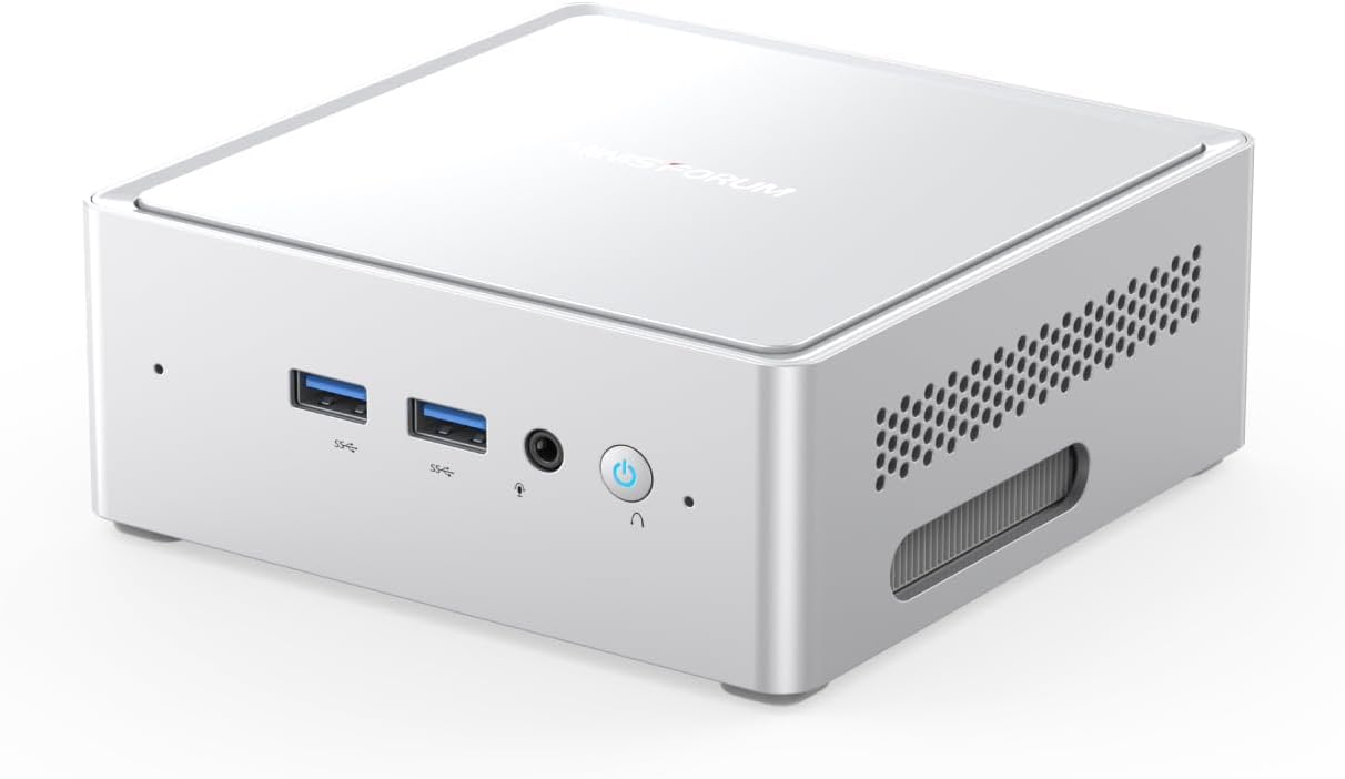 MINISFORUM NAB9 Plus Mini PC with Intel Core i9 12900HK(14C/20T, up to 5.0GHz),Mini Computer Intel lris Xe Graphics 1TB PCIe4.0 SSD 32GB DDR4,OCuLink,Triple Display with HDMI+DP+USB4, 5xUSB Port,2.5G