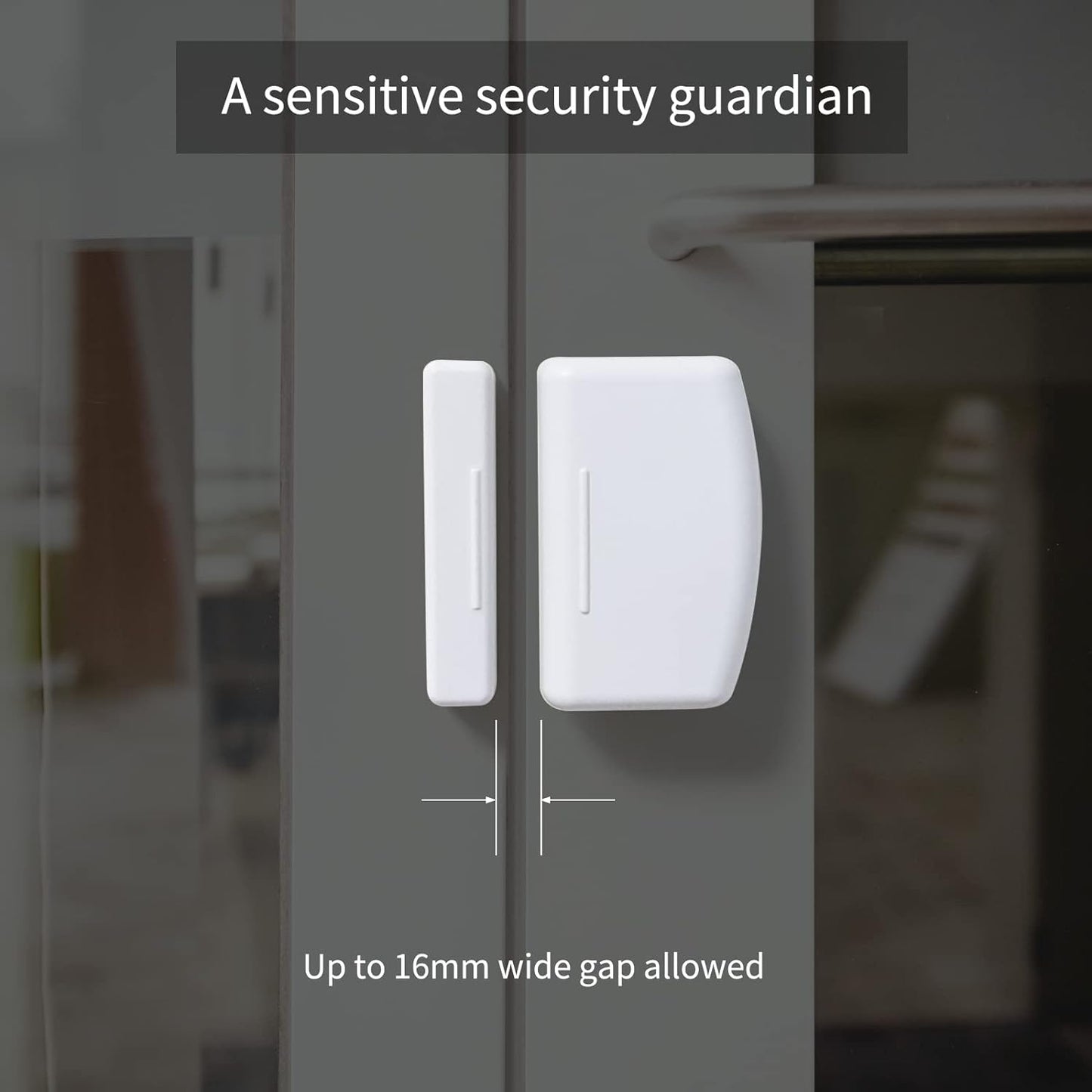 THIRDREALITY Zigbee Contact Sensor 4 Pack, Door and Window Monitor, Home Automation,Works with Home Assistant,SmartThings,Aeotec,Homey,Hubitat or Echo Devices with Build-in Zigbee Hub,hub Required