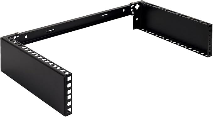 RackPath 2U Wall Mount Network Rack - Patch Panel Bracket for Server and Network Equipment – 11.25 inch Deep – Heavy Duty 150lbs Capacity