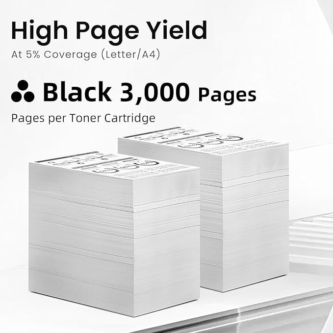 B231000 B241H00 B251X00 B261U00 Compatible High Yield Toner Cartridge Replacement for B2338 MB2338 B2442 MB2442 B2546 MB2546 B2650 MB2650 Series Laser Printers (B231000-1Pack-3000Pages)