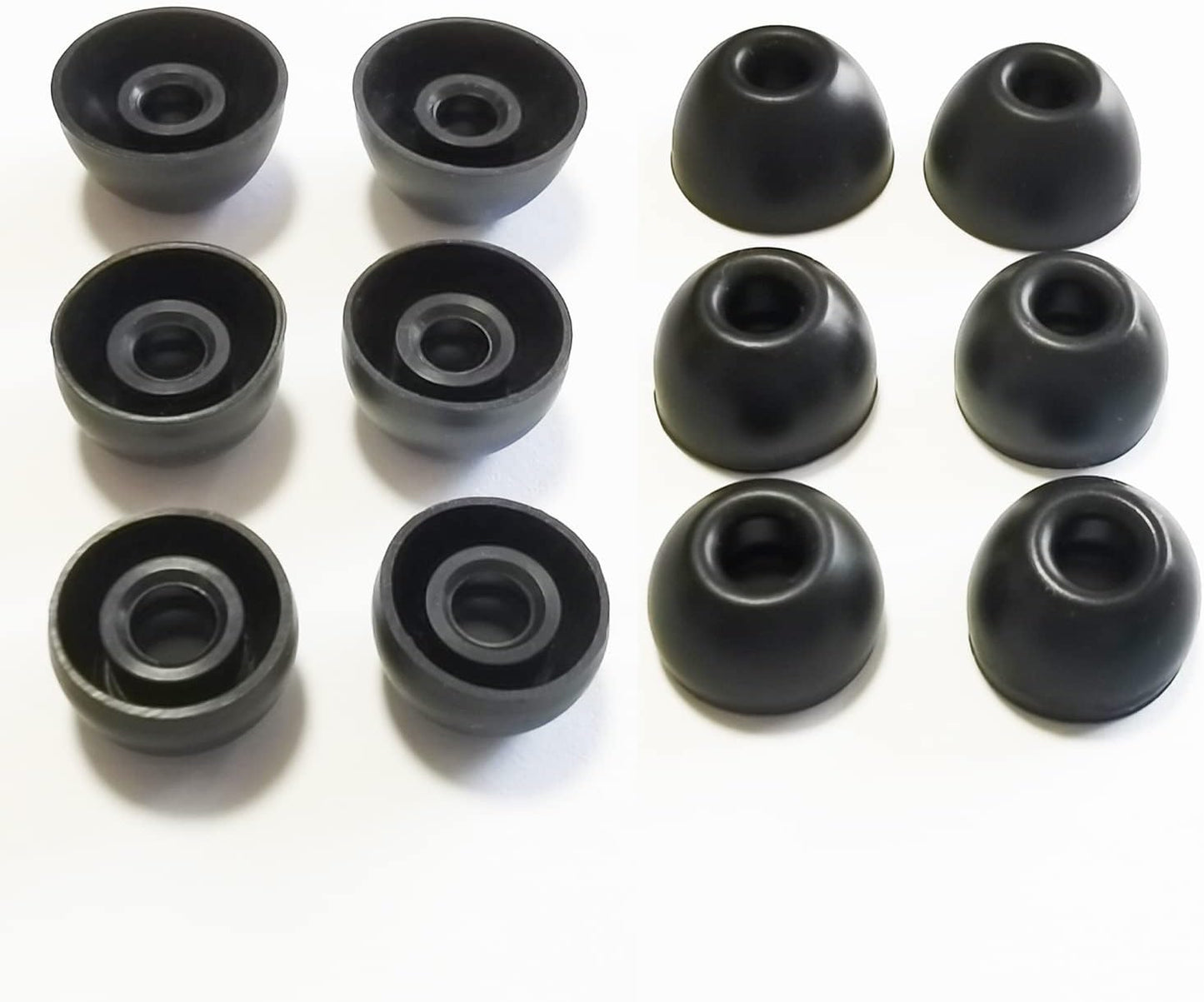 Silicone Ear Tips for Beats Fit Pro Replacement Tips for Beats Fit Pro/Beats Studio Buds Earbuds 6 Pairs LMS Black