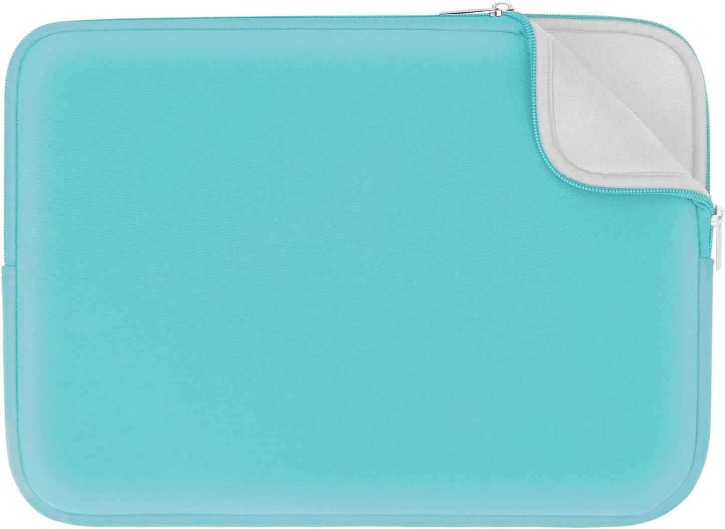 RAINYEAR 15.6 Inch Laptop Sleeve Protective Case Soft Lining Zipper Cover Padded Carrying Bag Compatible with 15.6" Notebook Computer Ultrabook Chromebook (Blue, Upgraded Version)