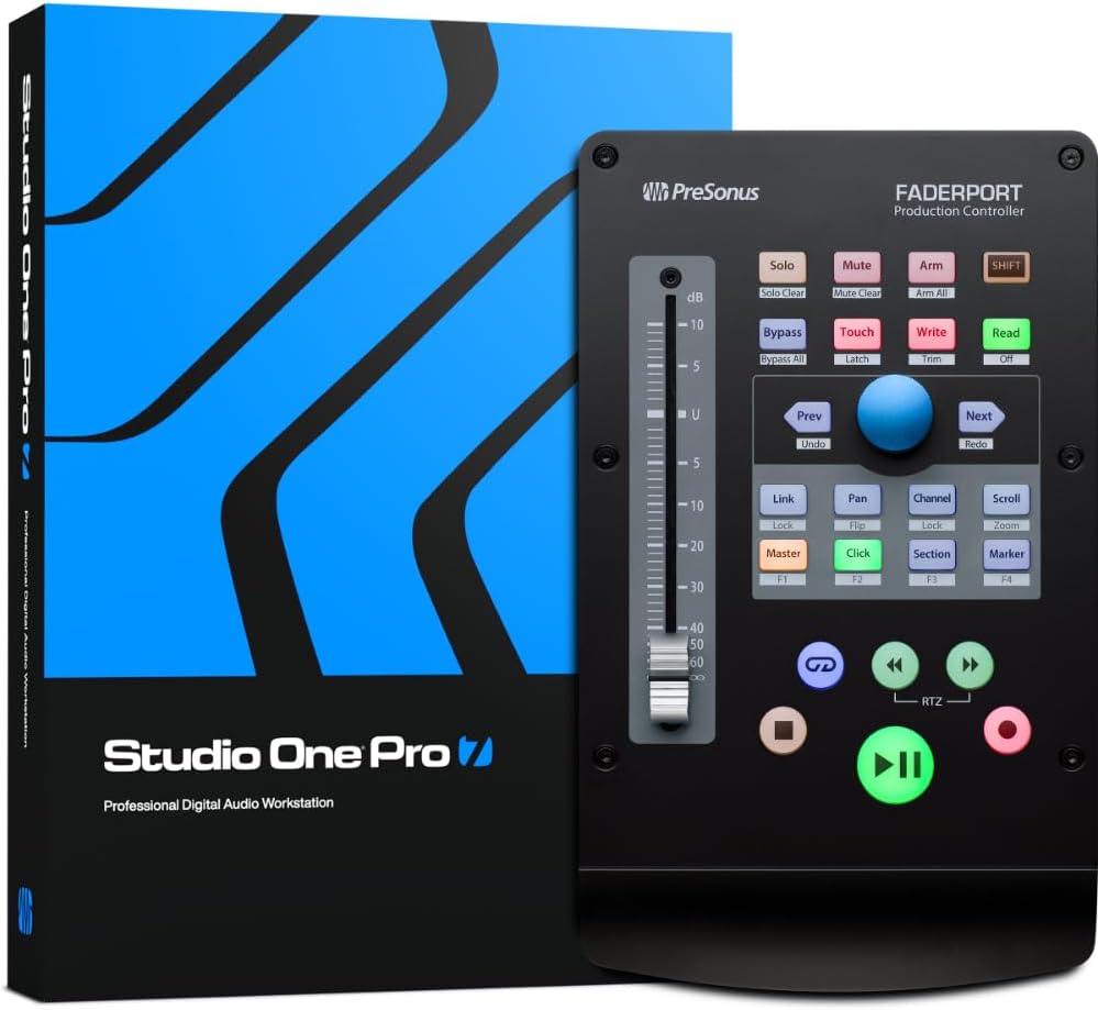 PreSonus FaderPort DAW Controller with Studio One Pro Software