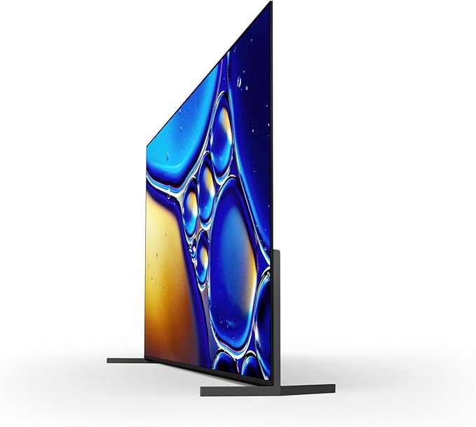 Sony BRAVIA 8 II 55 Inch TV, QD OLED, 4K Smart Google TV, XR Processor with AI Technology, Ultra Slim Design, 120hz Television, Dolby Vision/Atmos, Exclusive Features for PS5, K-55XR80M2, 2025 Model