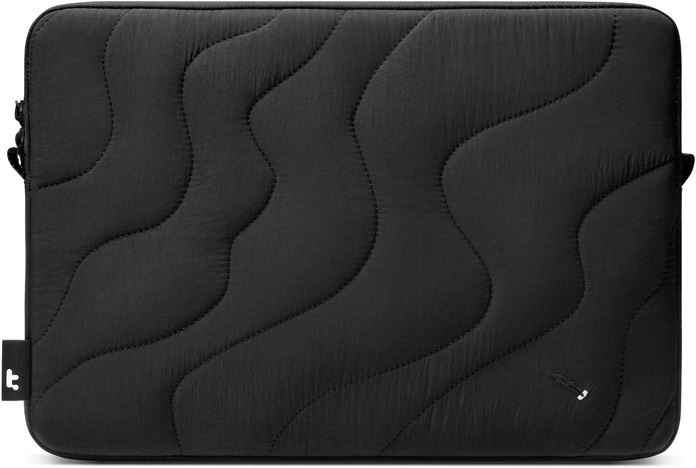 tomtoc 360 Protective Puffy Laptop Sleeve for 16-inch MacBook Pro M4/M3/M2/M1 Pro/Max A3403 A3186 A2991 A2780 A2485 2024-2019, Quilted Design Soft Cute Puffer Bag Case for Dell XPS 16 Laptop