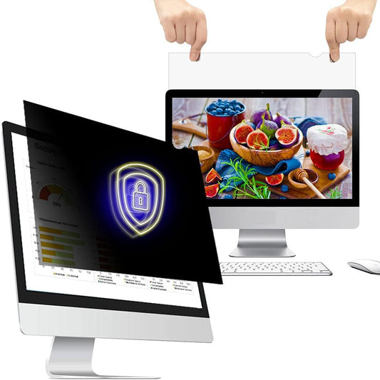 20.1 Inch - 4:3 Aspect Ratio - Computer Privacy Screen Filter for Standard Square Monitor - Anti-Glare - Anti-Scratch Protector Film - Please Measure Carefully