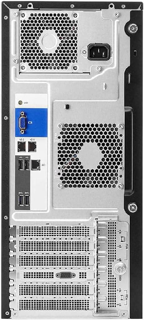 Hewlett Packard Enterprise HPE ProLiant ML30 Gen10 Plus Tower Server, Xeon E-2314 4-Core 2.8GHz, 128GB DDR4 Memory, 48TB HDD Storage, RAID, iLO, Server 2022 Standard
