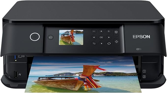 Epson Expression Premium XP-6100 Wireless Color Photo Printer with Scanner and Copier, Black, Medium