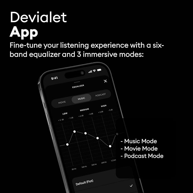 Devialet - Phantom Ultimate 98 dB - Light Pearl - Zero Distortion - High-Resolution Audio Processing - Multiroom Sync. - Home Audio Speaker