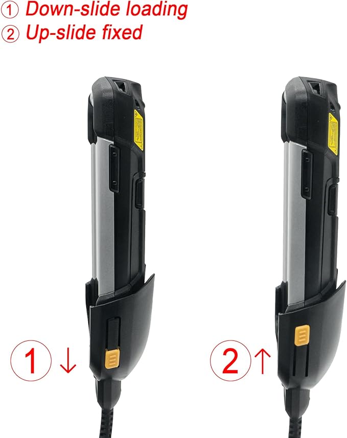 TC70 TC77 TC72 TC75 TC70X Scanner Charger Cable for Symbol Zebra PDA, 5V4A with 3.4ft Cable Android Barcode Scanners Charger, Includes Power Supply
