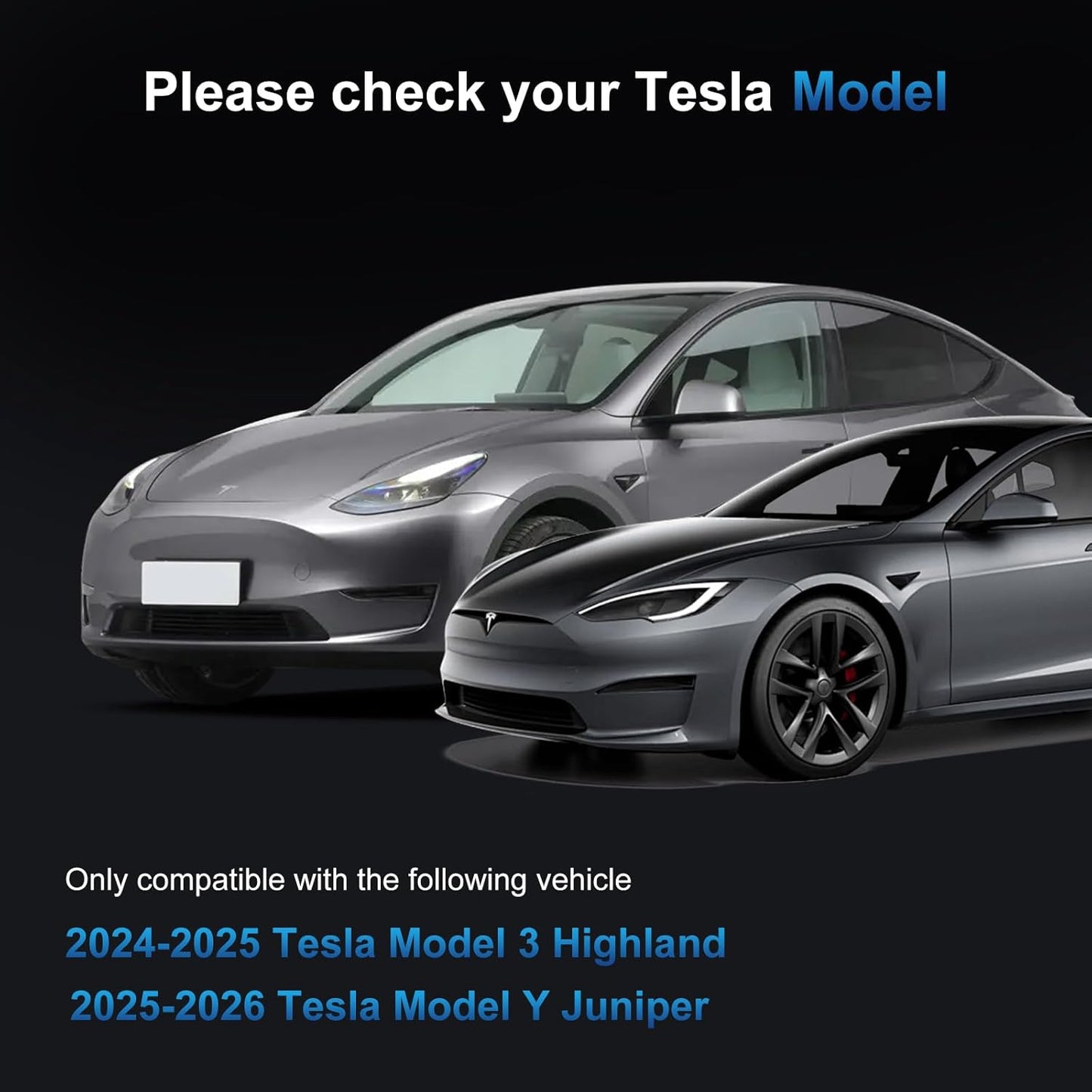 Tempered Glass Screen Protector Fits for Tesla Model 3 Highland 2024 2025&Model Y Juniper 2025, Center Control Navigation Touch Screen, Car Screen Protector Accessories 9H Anti-Glare Anti-Fingerprint