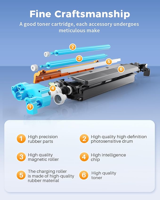 TN229XL Toner Cartridges Compatible Replacement for Brother 229XL Toner Cartridges 4 Pack TN229XL TN229 XL BK/C/M/Y for MFC-L3780CDW HL-L3280CDW MFC-L3720CDW HL-L3220CDW HL-L3300CDW HL-L3295 Printer