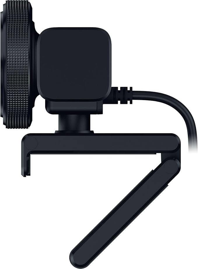 Razer Kiyo V2 X Streaming Webcam: 1440p 60 FPS - Auto Focus - Built-in Microphone - Wide Angle Lense - Integrated Privacy Shutter - Works with OBS, Xsplit, Streamlabs, Discord, Zoom, Teams - Black