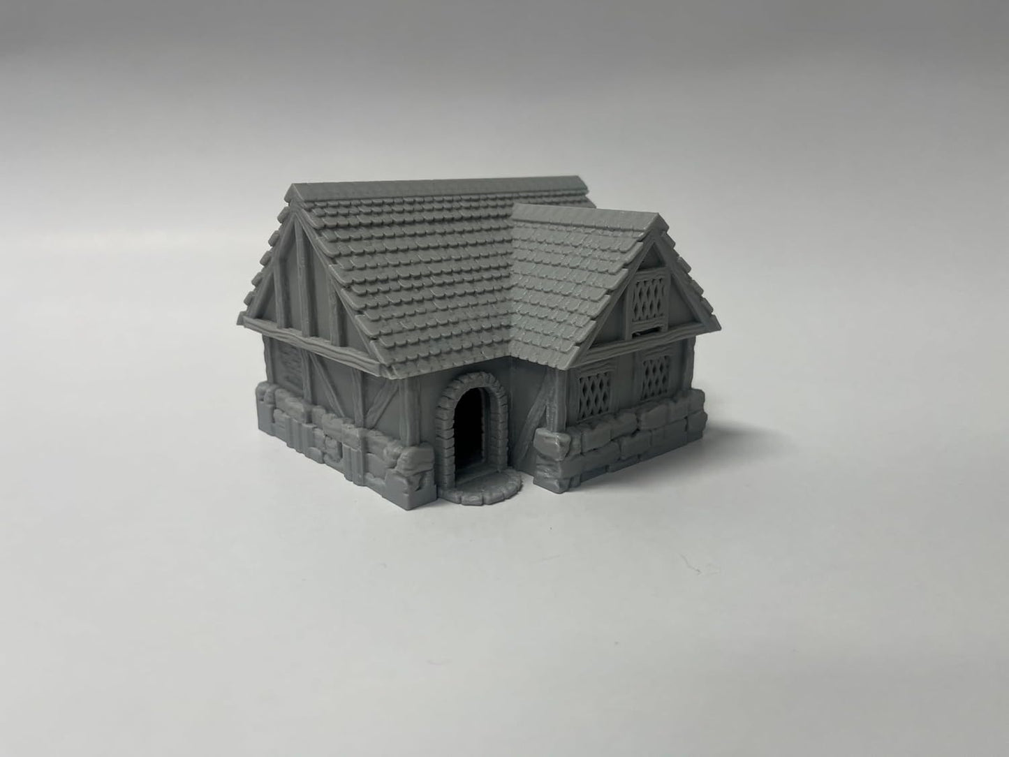 Tabletop Miniature Little Town Building Terrains Compatible with D&D RPG Wargaming - 18mm Scale Scenery with Medieval Style, Dioramas Building Set by HAUTICO