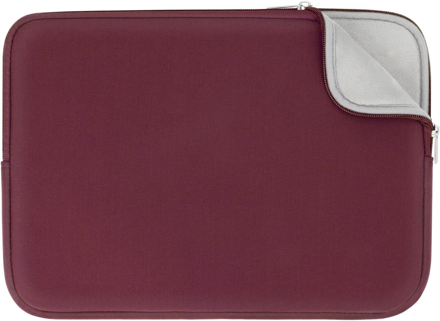 RAINYEAR 13 Inch Laptop Sleeve Compatible with 13.3" MacBook Air/Pro M1 M2 M3 M4 A3240 A3113 A2681 A2337 A1932 A2179 A2338 A1706 A1708 Carrying Bag Protective Cover Soft Case (Red, Upgraded Version)
