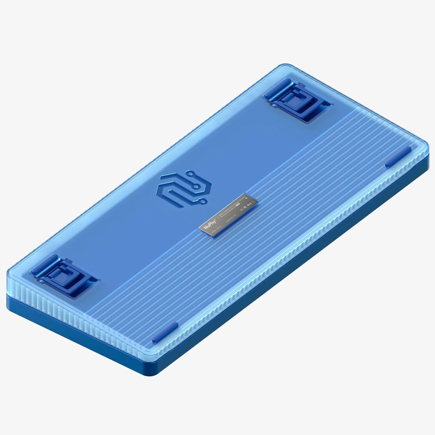 nuphy Halo75 V2 Mechancial Gaming Kyeboard,75% Wireless Hot Swappable Bluetooth Keyboard,83 Kyes RGB Backlit Keyboard,Support Bluetooth/2.4GHz/USB-C (Blue, Lemon (55gf))