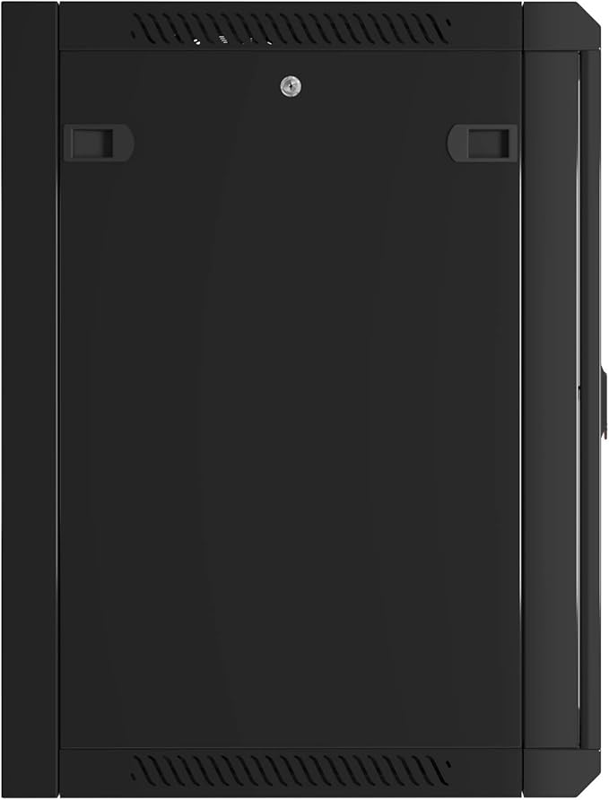 Sysracks Wall Mount Server Rack Cabinet Locking Computer | Cabinet Network Enclosure | Electronics | Security | Audio | Video | AV Equipment| Data Rack | 24-Inch Depth Server Cabinet (15U)