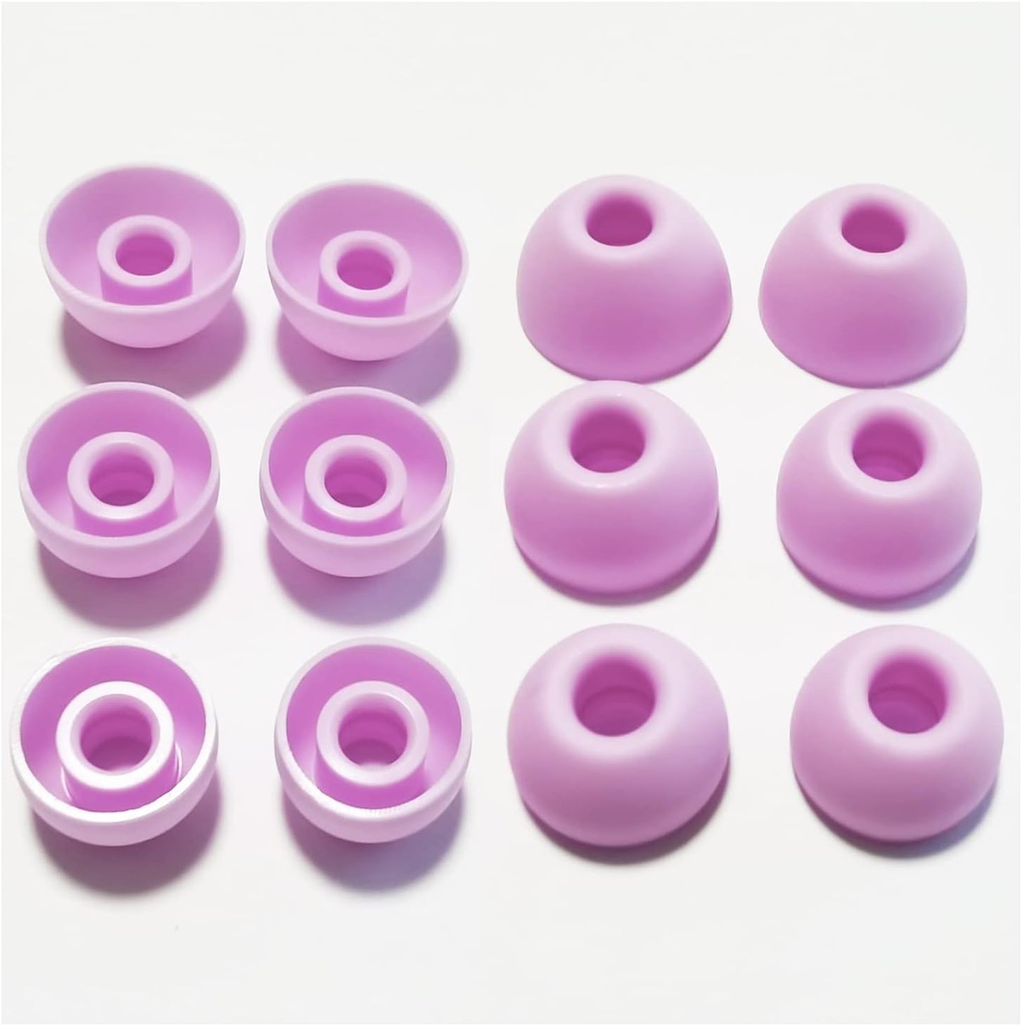 Silicone Eerbuds Tips for Beats Fit Pro Replacement Ear Tips for Beats Fit Pro/Beats Studio Buds Earbuds 6 Pairs LMS Purple