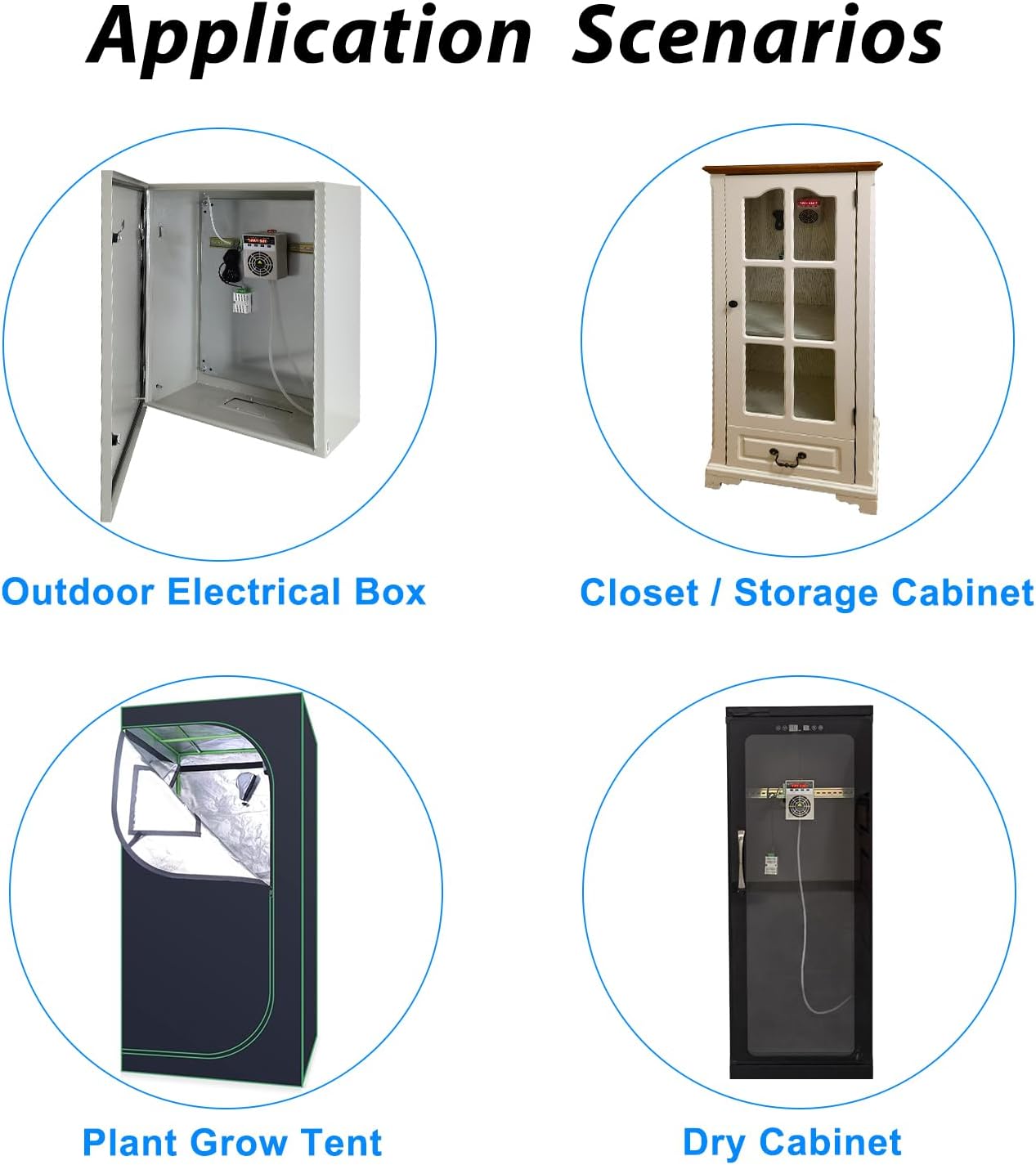 Auto Small Dehumidifier110V/240V Mini Dehumidifier With Temperature Control Switch For Grow Tent,Electric Box,Storage Cabinet,Closet,Tiny Space