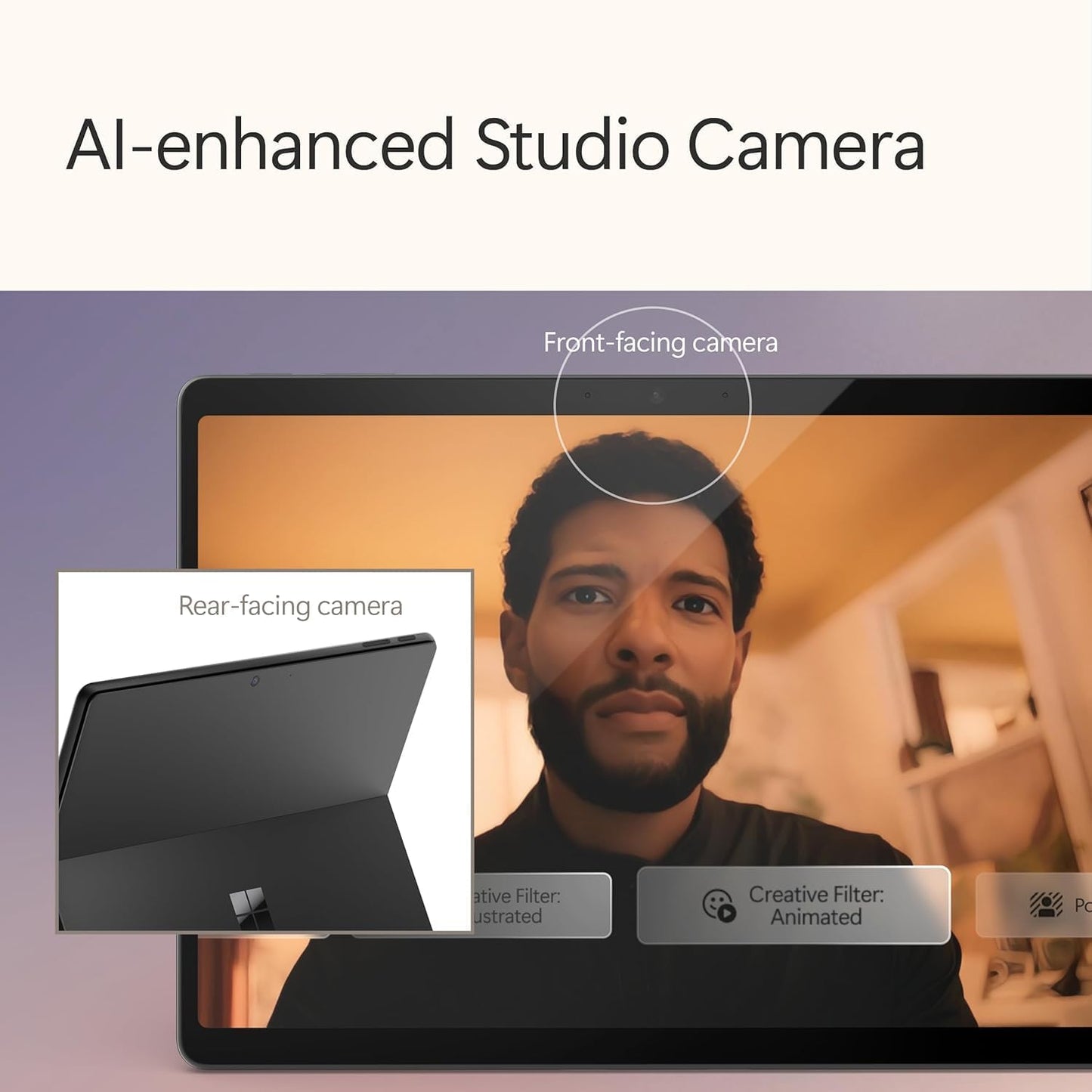 Microsoft Surface Pro 11 (16GB RAM | 1TB SSD) Copilot+ PC Tablet w/11-in-1 Hub, 13" 2.8K OLED 120Hz Touch, Snapdragon X Elite w/AI NPU @45 TOPS, AI-Enhanced Camera, Win 11 Pro, Black (Renewed)