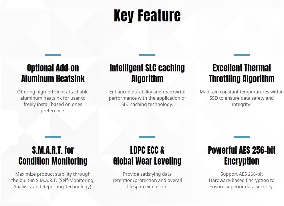 KLEVV CRAS C910 4TB M.2 2280 NVMe PCIe Gen4x4 Laptop & Desktop Internal SSD Heatsink Included, up to 5200MB/s (K04TBM2SP0-C91)