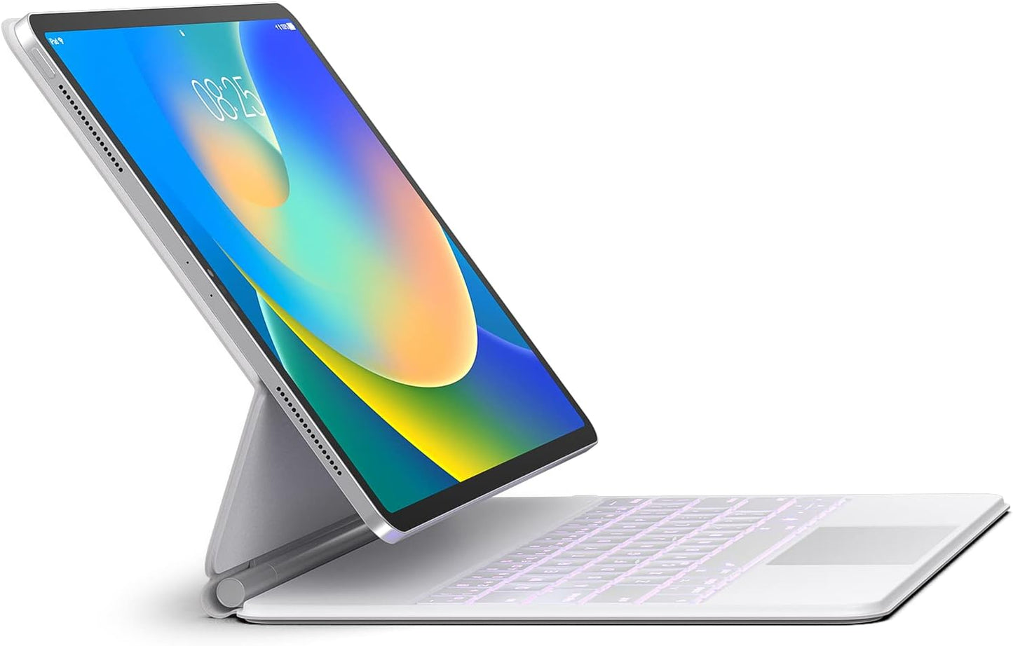 Keyboard Case for iPad Air 13 (M3 2025 / M2 2024) and iPad Pro 12.9 inch 6th / 5th / 4th / 3rd Generation – Magic-Style Magnetic Keyboard Case with Multi-Touch Trackpad – Floating Cantilever Stand