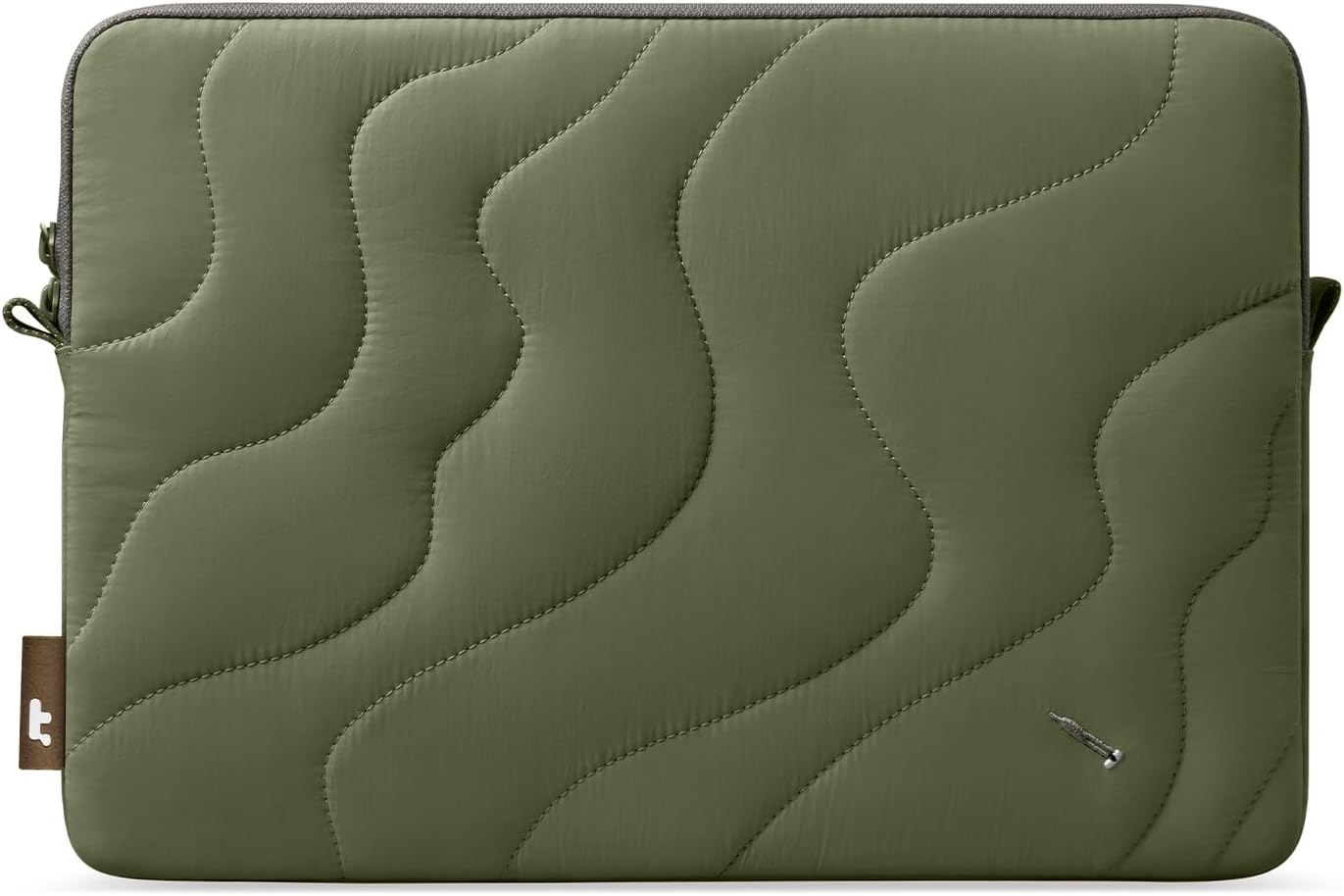 tomtoc 360 Protective Puffy Laptop Sleeve for 13-inch MacBook Air M4(2025)/M3/M2/M1 A3240 A3113, MacBook Pro M2/M1, iPad Air (M3/M2)/Pro M4, Quilted Soft Puffer Bag for 13-inch Surface Pro Copilot+PC