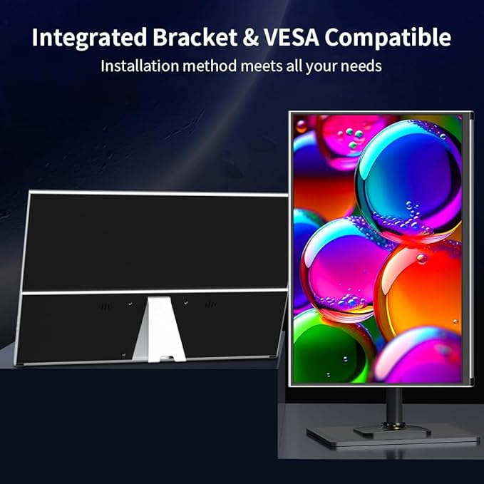 OLED Portable Monitor- 4K Portable Laptop Display 16 Portable Gaming Monitor 100% DCI-P3 HDMI/USB-C External Screen for Laptop Phone/Switch/Xbox