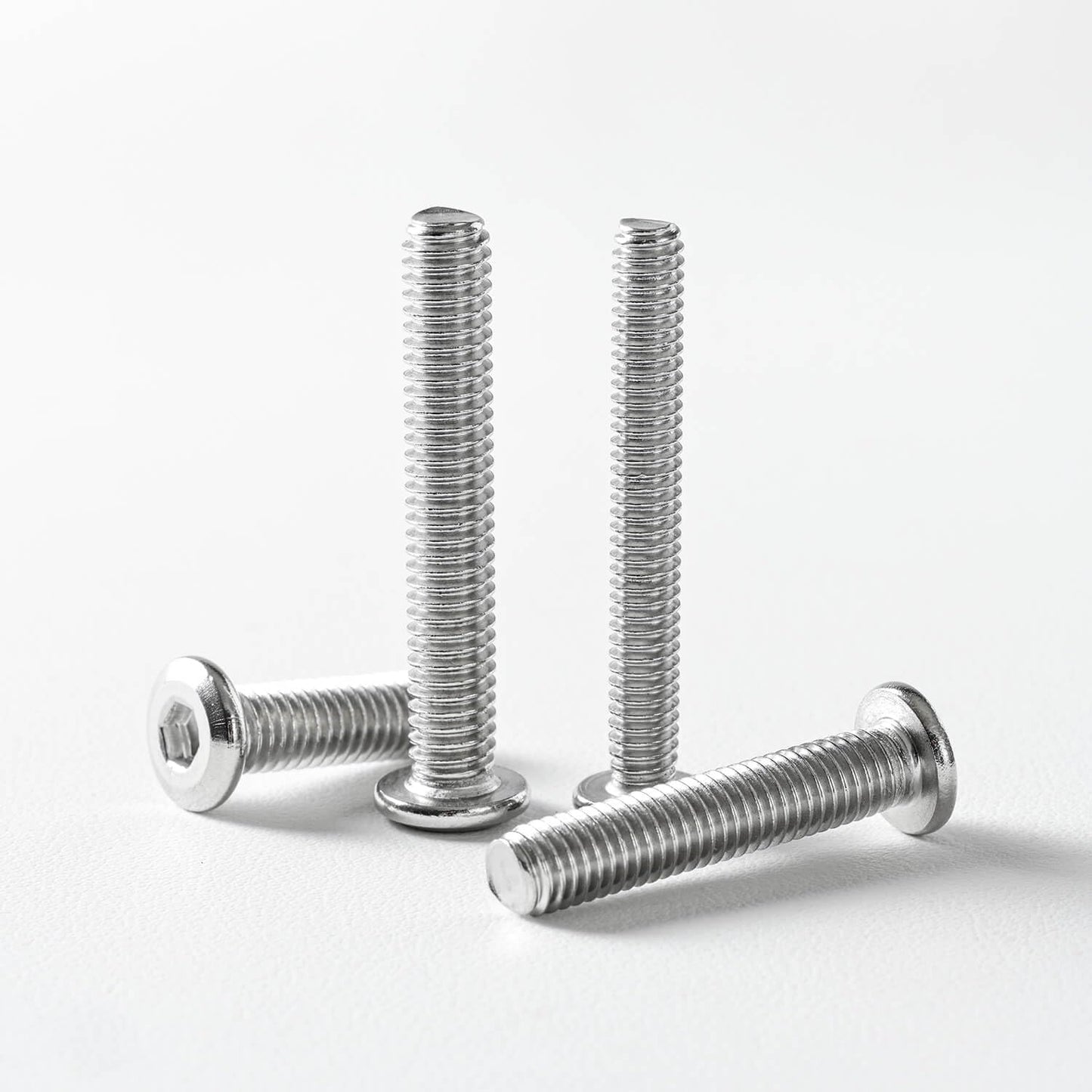 3/16-24 x 3/4" (50 Pack) Flat Head Hex Socket Cap Screws Bolts, 304 Stainless Steel 18-8, Hex Drive, Bright Finish, Fully Machine Thread