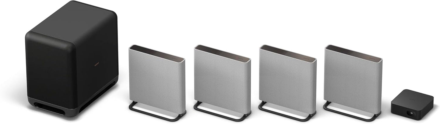 Sony BRAVIA Theater Quad Home Theater Surround Sound System and SA-SW5 Wireless Subwoofer