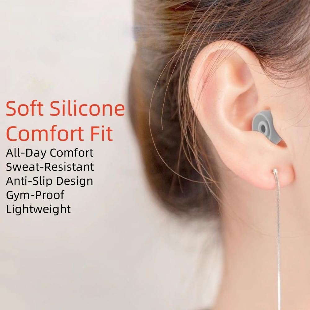 Replacement Ear Tips for Beats Fit Pro, Beats Studio Buds+, Beats Studio Buds, Beats Solo Buds Silicone Earbuds Washable Noise Isolation, Fit in The Charging Case, 6 Pairs S/M/L (Coral Pink)
