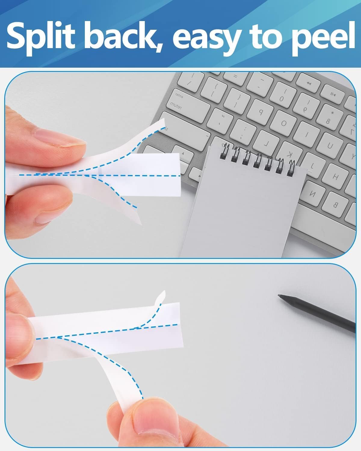 Weemay 1/2" Label Maker Refills Compatible for Brother Tze Tz Tape 12mm 0.47 Laminated White TZ-231 for Ptouch Label Maker Cube PTD210 PTP701BT PTD220 PTH110 PTH110BP PTH111 PTP750W PTD600, 20 Pack