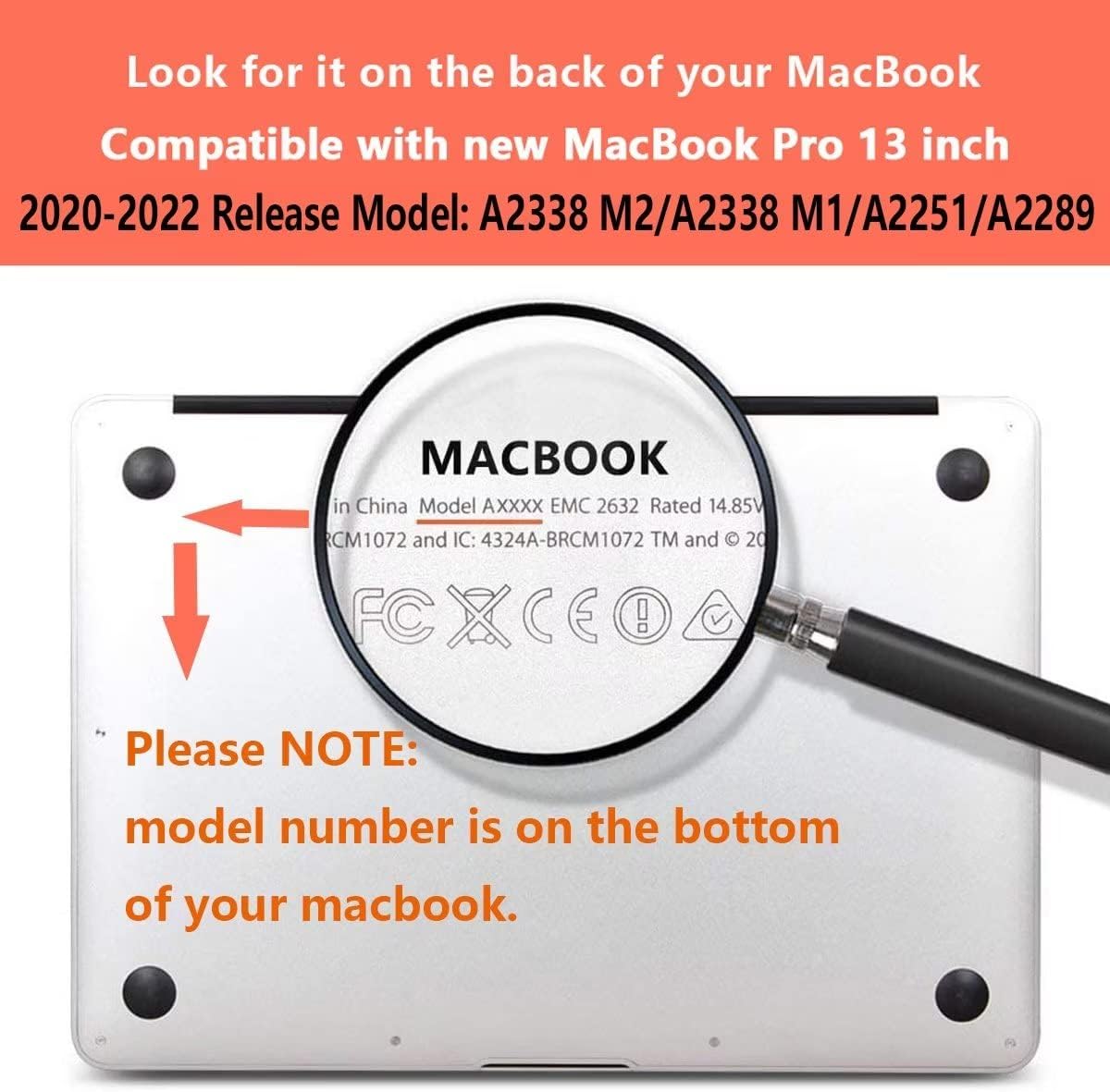 CISSOOK for MacBook Pro 13 inch Case 2023 2022 2021 2020 Release A2338 M2/M1 Chip A2251 A2289, Plastic Hard Shell Case with Keyboard Cover Compatible with MacBook Pro 13 with Touch Bar - Face&Leaf