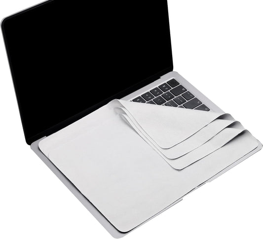 3 Pack Microfiber Liner Cleaning Cloth 13" with Screen Keyboard Imprint Protection, Laptop Keyboard Protector Compatible with MacBook Pro/AIR 13" and MacBook PRO 14"