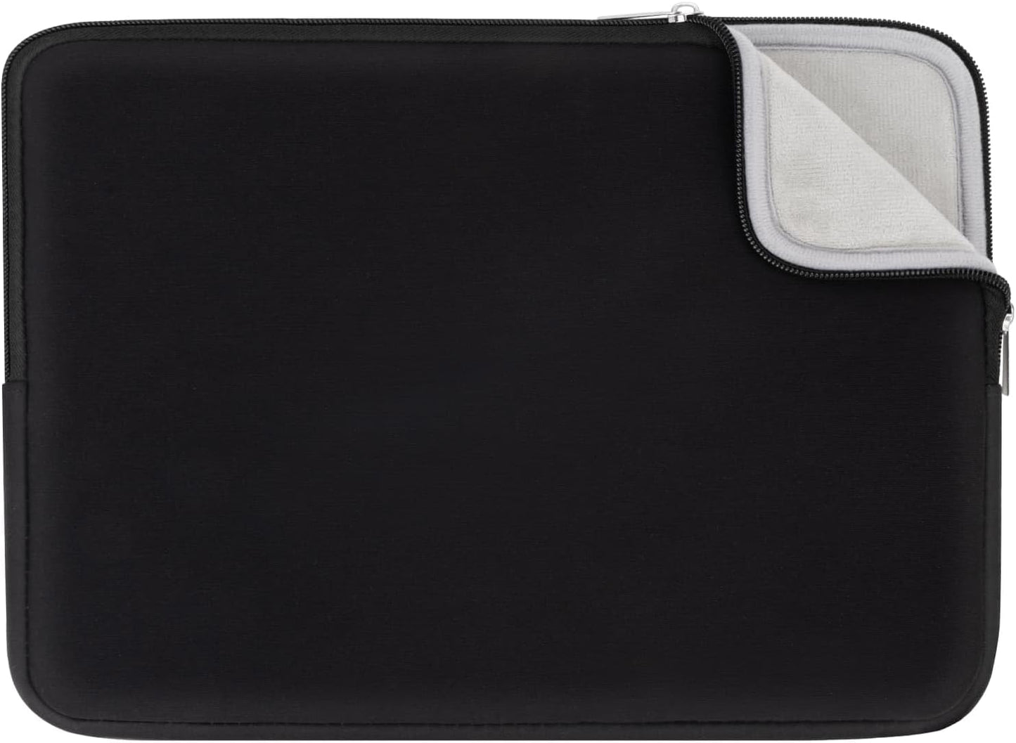 RAINYEAR 13 Inch Laptop Sleeve Compatible with 13.3" MacBook Air/Pro M1 M2 M3 M4 A3240 A3113 A2681 A2337 A1932 A2179 A2338 A1706 A1708 Carrying Bag Protective Cover Soft Case (Black, Upgraded Version)