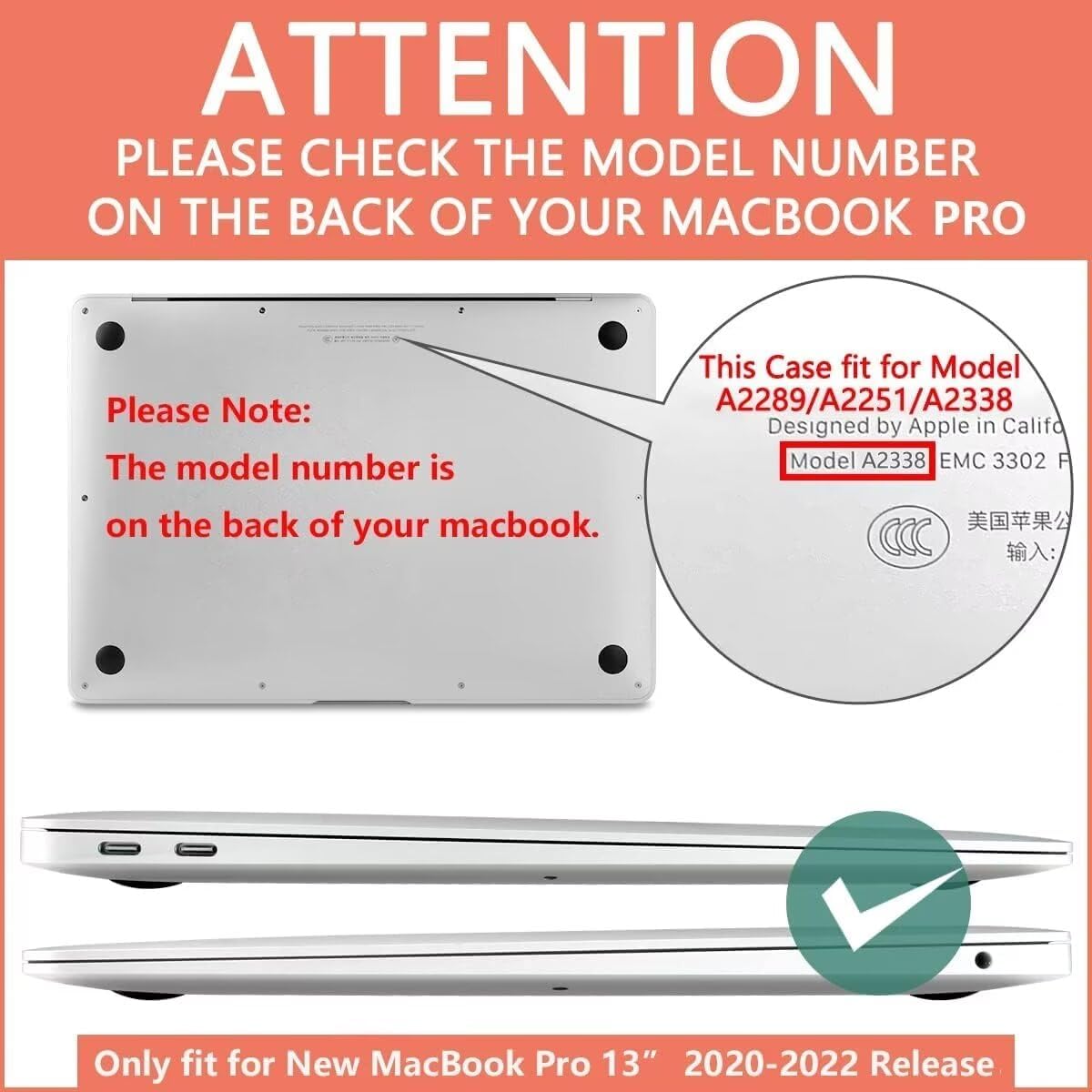 CISSOOK Compatible with MacBook Pro 13 inch 2025-2016 Release M2 M1 Chip A2338 A2251 A2289 A2159 A1989 A1706 Model, Plastic Hard Shell Case with Keyboard Cover&Screen Protector, Pink Bows