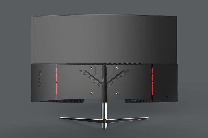 ZZA 32 Inch Monitor,1440p,2K 165Hz, 1ms Response Time,Computer Monitor FreeSync & G-Sync, HDR10, 122% sRGB Coverage, DP/HDMI, PC Monitor VESA Mount Compatible